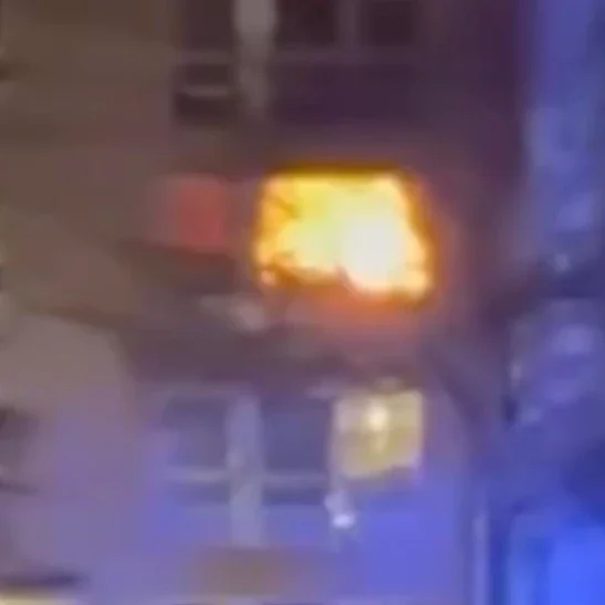 Video: Eksplosionsbrand i Odense